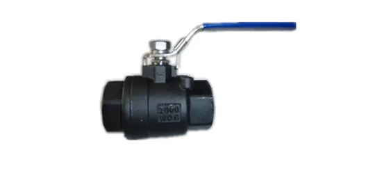 Valve industrielle 1000wog filetée femelle en acier inoxydable, 3 pièces