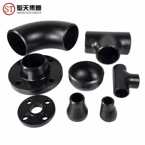 ASTM A234 Wpb/A105/ASME B16.9/En/DIN/JIS/ISO 1/2 pouces